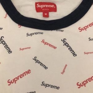 Supreme Ringer Scatter Tee